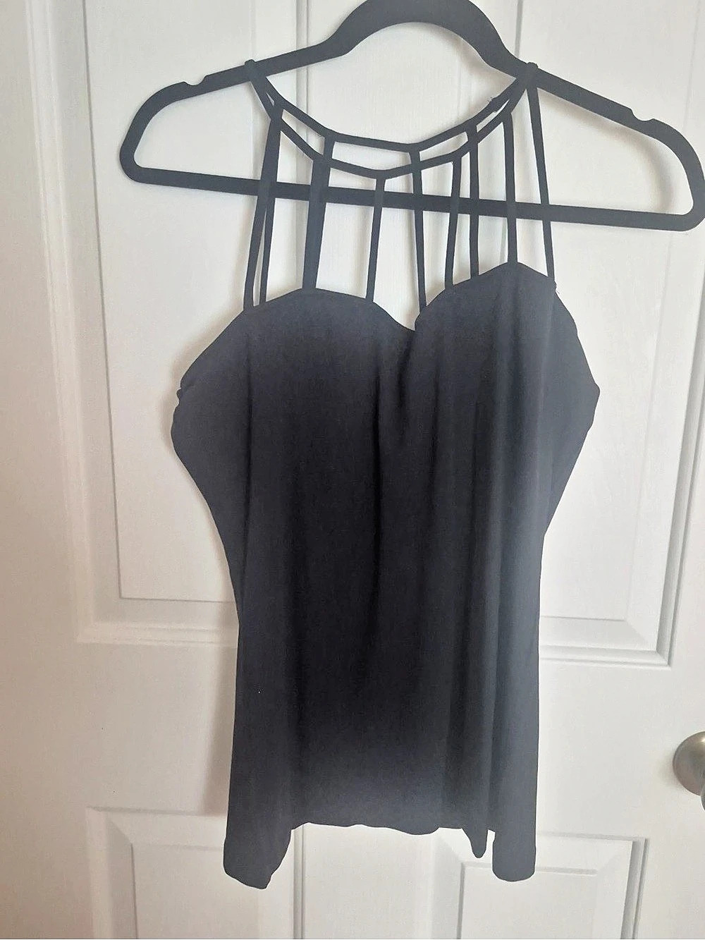 Venus Strappy Cami in Black Size Large